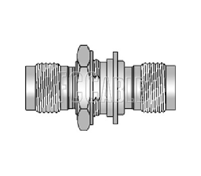 TNC Female To TNC Female Bulkhead Hemetically Sealed Adapter