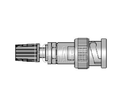 Binding Post Single To BNC Male Adapter