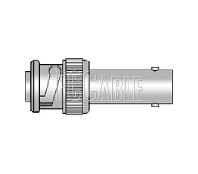 MHV Male To SHV Jack Adapter
