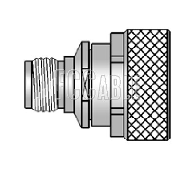 N Female To 7/16 Male Adapter