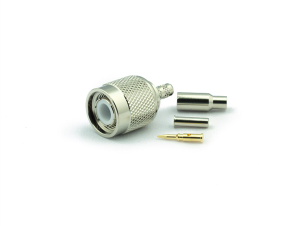 TNC Male Connector CRIMP For RG188DS, RG316DS