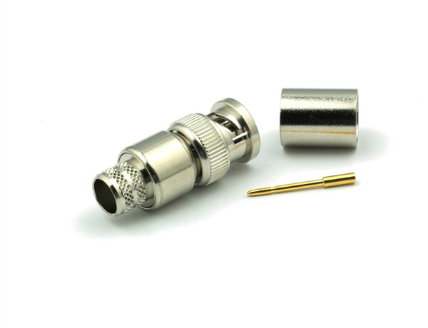 BNC Male Connector CRIMP For RG11