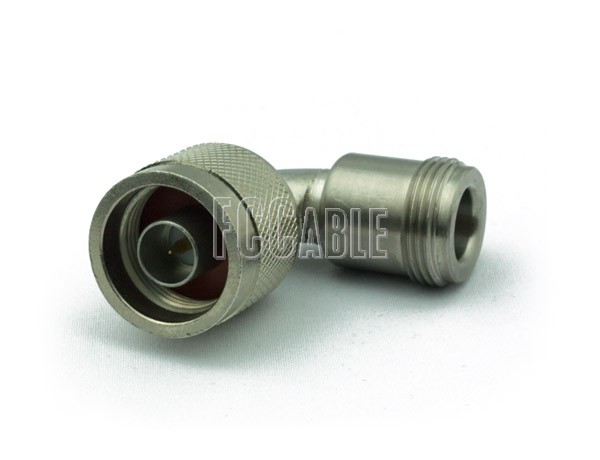 N Male To N Female Radius Right Angle PRECISION Adapter