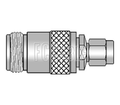 N Female To 2.92mm Male PRECISION Adapter