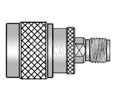 N Male To 3.5mm Female PRECISION Adapter