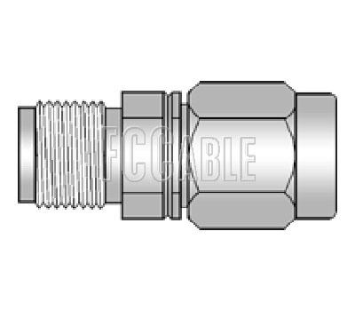 1.85mm Male To 2.4mm Female PRECISION Adapter